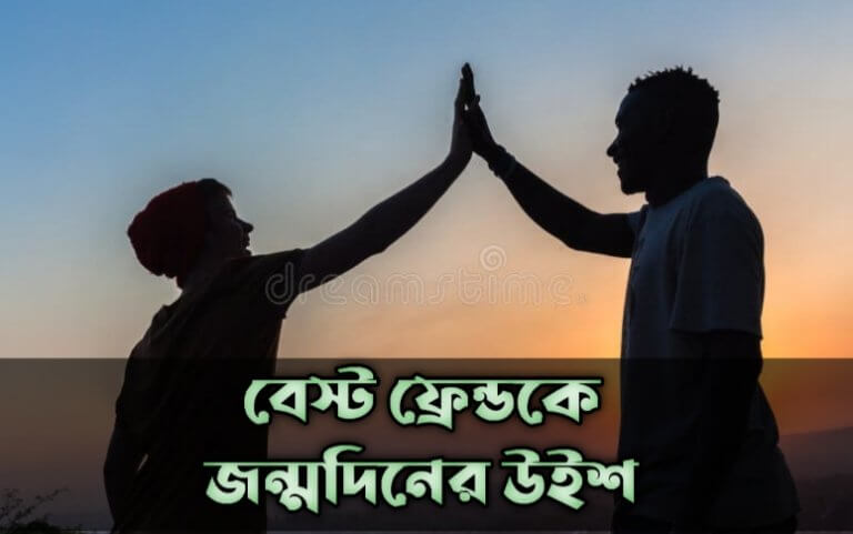 বেস্ট ফ্রেন্ড এর জন্মদিনের